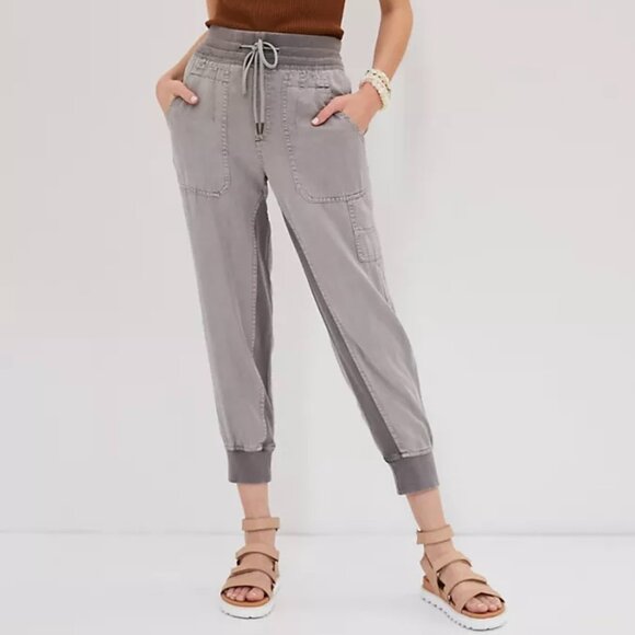 Anthropologie The Nomad Joggers Gray Size Medium - Picture 1 of 14
